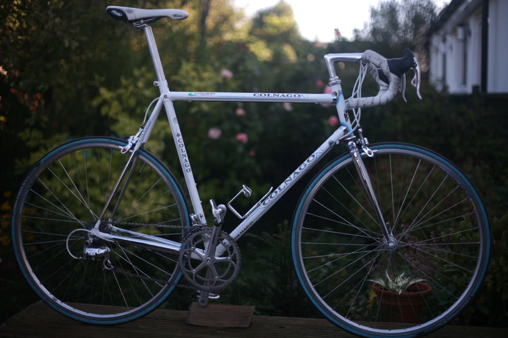 With Michelin blue tires