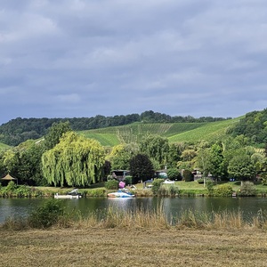 Looking from Germany over the river Mosel
