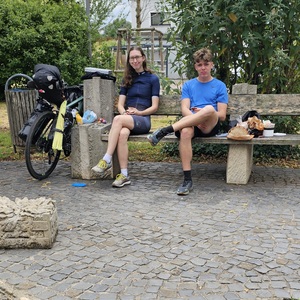 Lunch with Theresa in Saarlouis