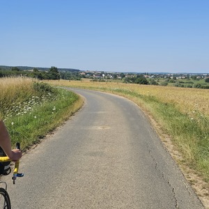 Gentle and wide countryside