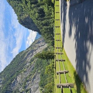 Cut from Landquart to Davos