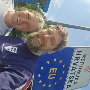 Crossing into Croatia