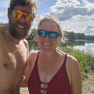 Swimming in the Sava at last