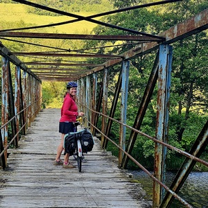 Crossing the bridge to the world of Komoot paths