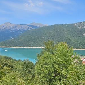 Lake Piva from above