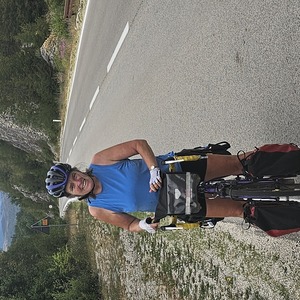 Last of many climbs today