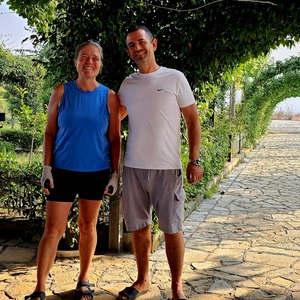 Ali and Fortunato, the garden lovers