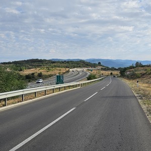 Found a way to go alongside the motorway