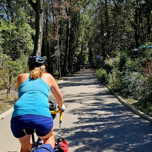 Cycling into Sofia (the better part)