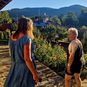 Garden lovers in Koprivshtitsa