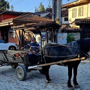 Pit stop at the coffee vending machine
