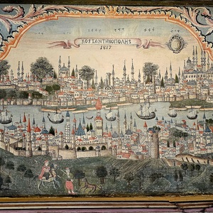 Our first sighting of Constantinople