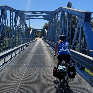 Repurposed railway bridge