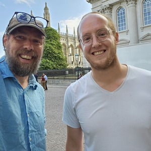 Meeting Keir in town