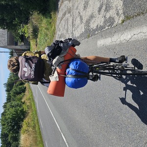 Warre - our fellow cyclist of the day